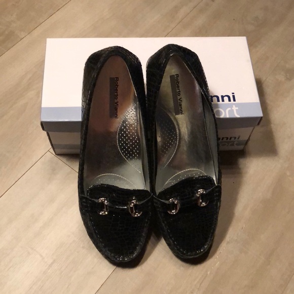 Roberto Vianni black laofers - Picture 2 of 7